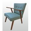 Teak Danish Leaning Chair